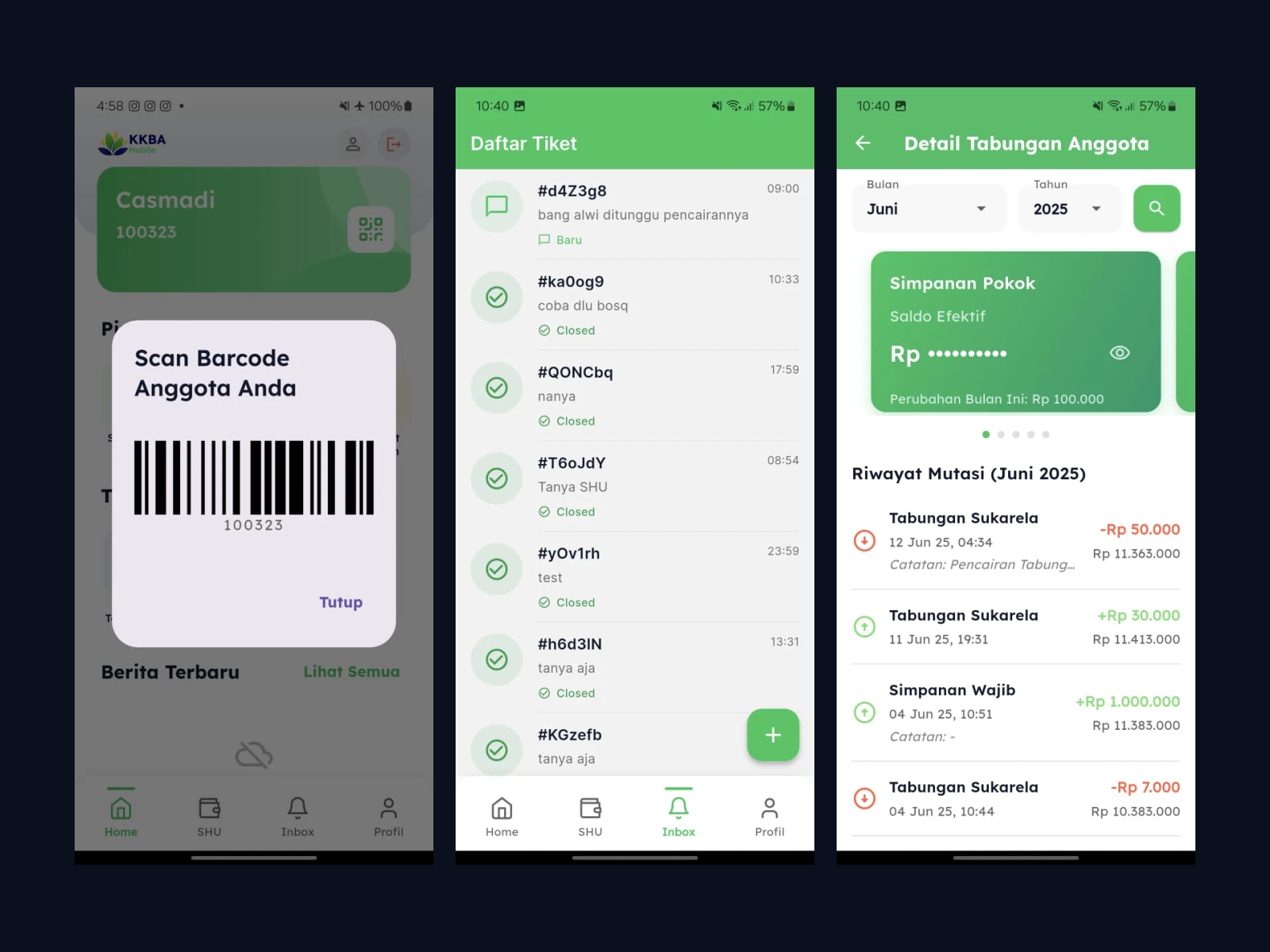 Preview of Cooperative Financial App