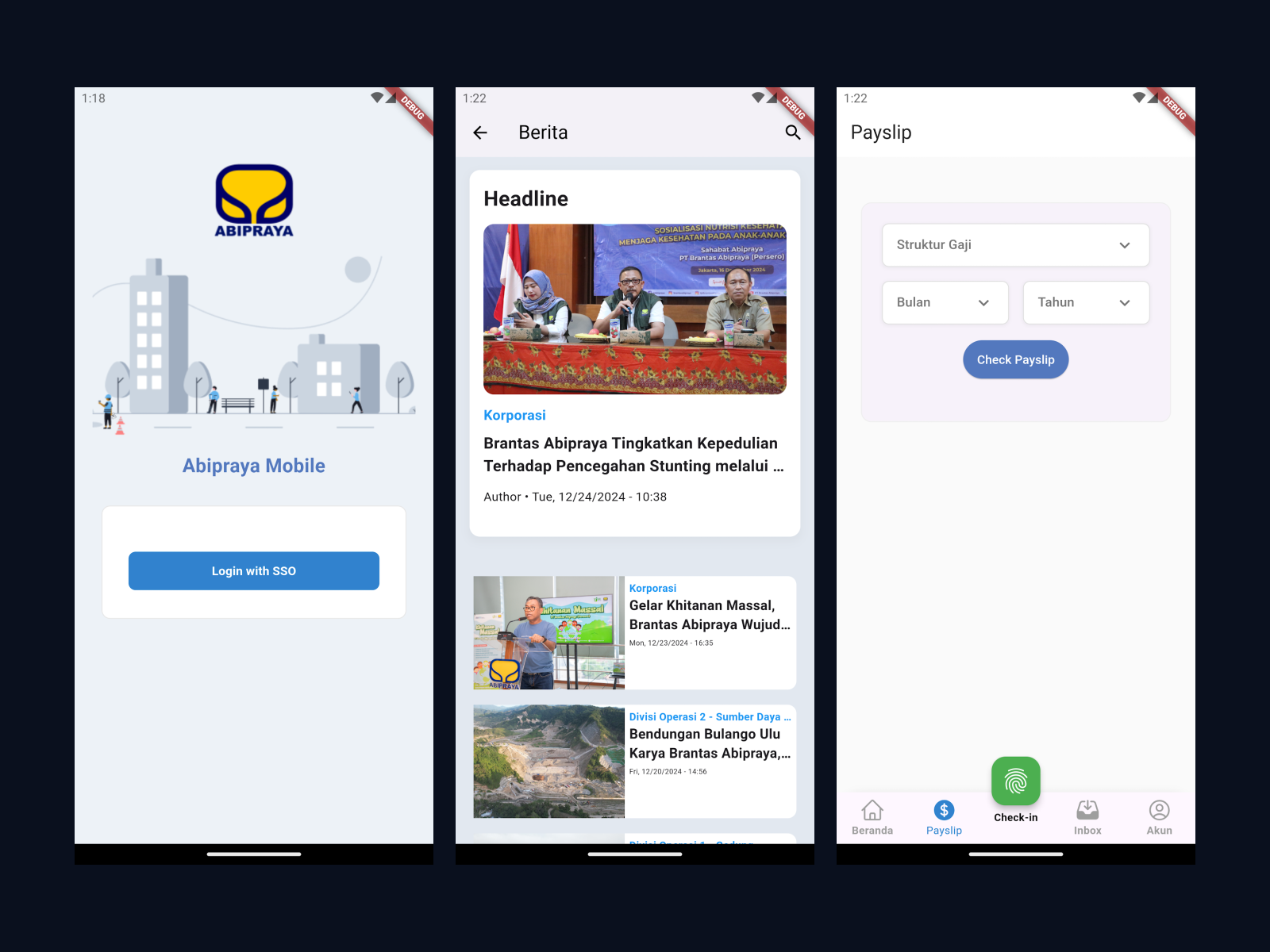 Preview of One Abipraya Mobile